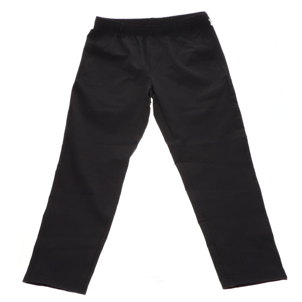 你的品牌名　肌離れの良い生地のパンツ　ブラック　Ｌ