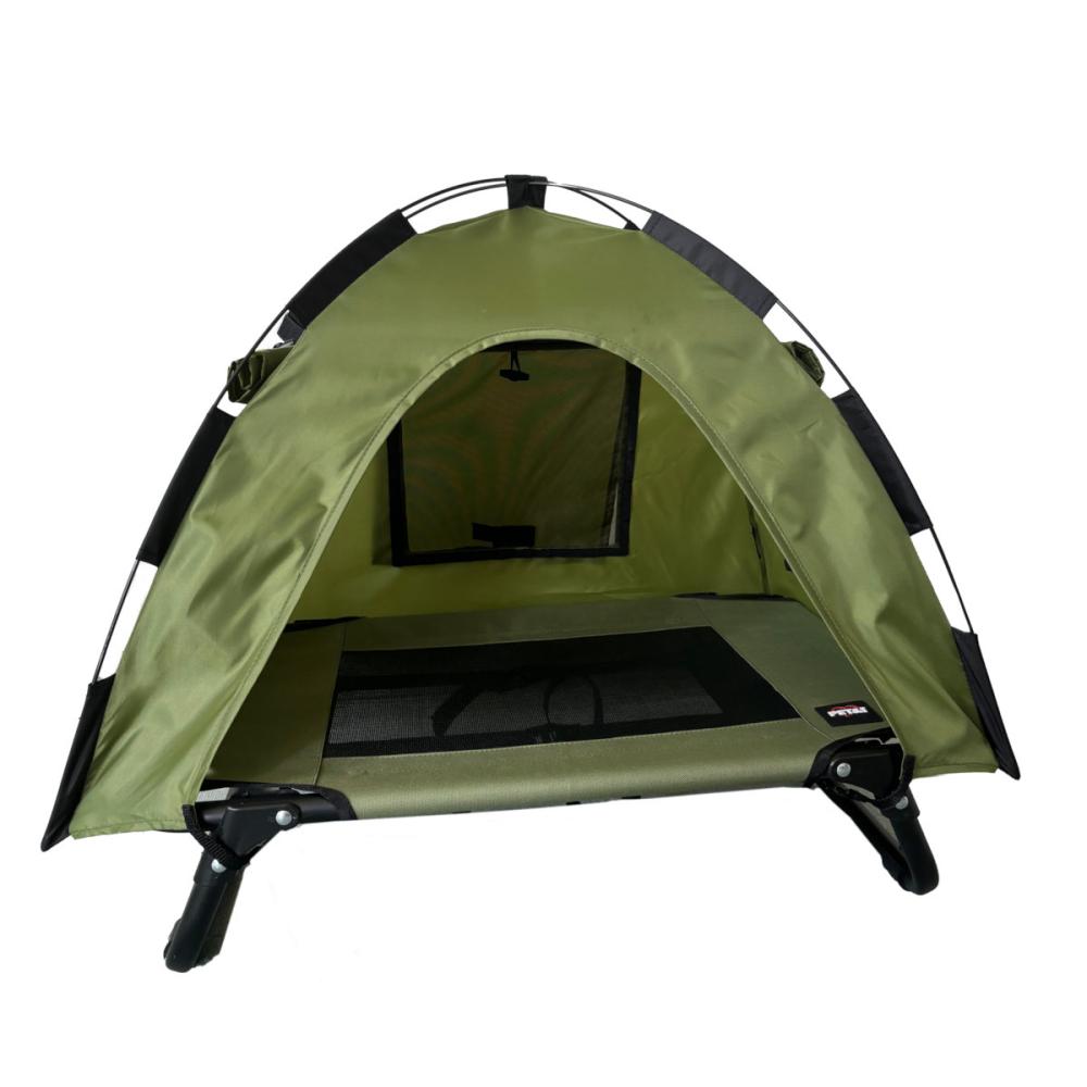 ペットアイ　ペット用シェード付きコット　Ｓ　カーキ