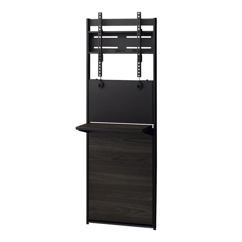 ハヤミ工産　ＴＶ用壁面スタンド　６５Ｖ型対応　ブラック　ＥＷ７４Ｂ