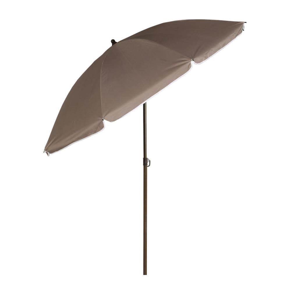 ナチュラルシーズン　ブラックコーティング　チルトパラソル　１６０　モカ／ブラック
