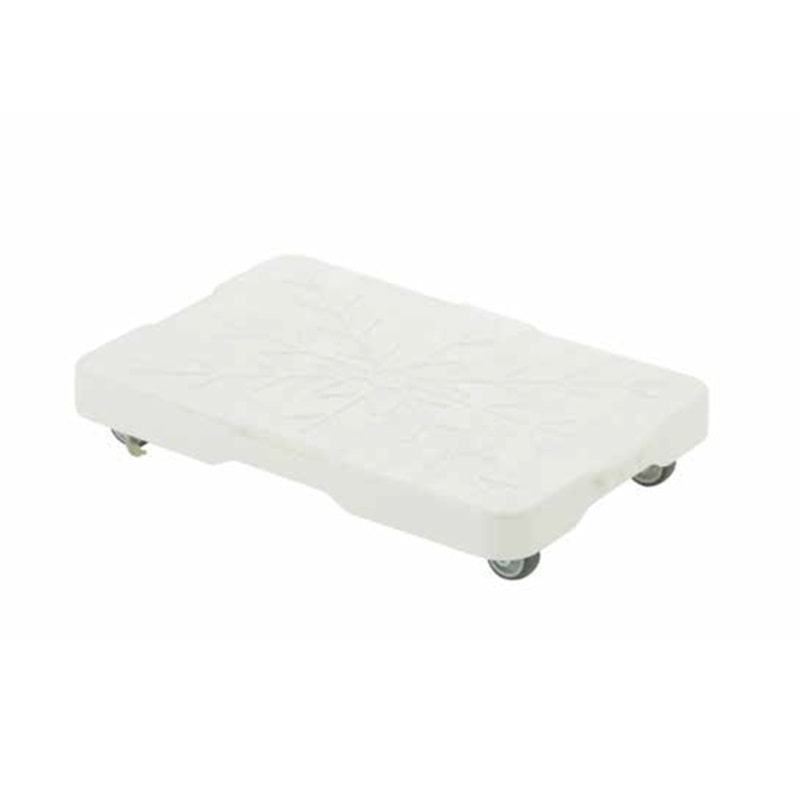 連結できるミニ台車　ホワイト　ＫＰＨ０４０２Ａ