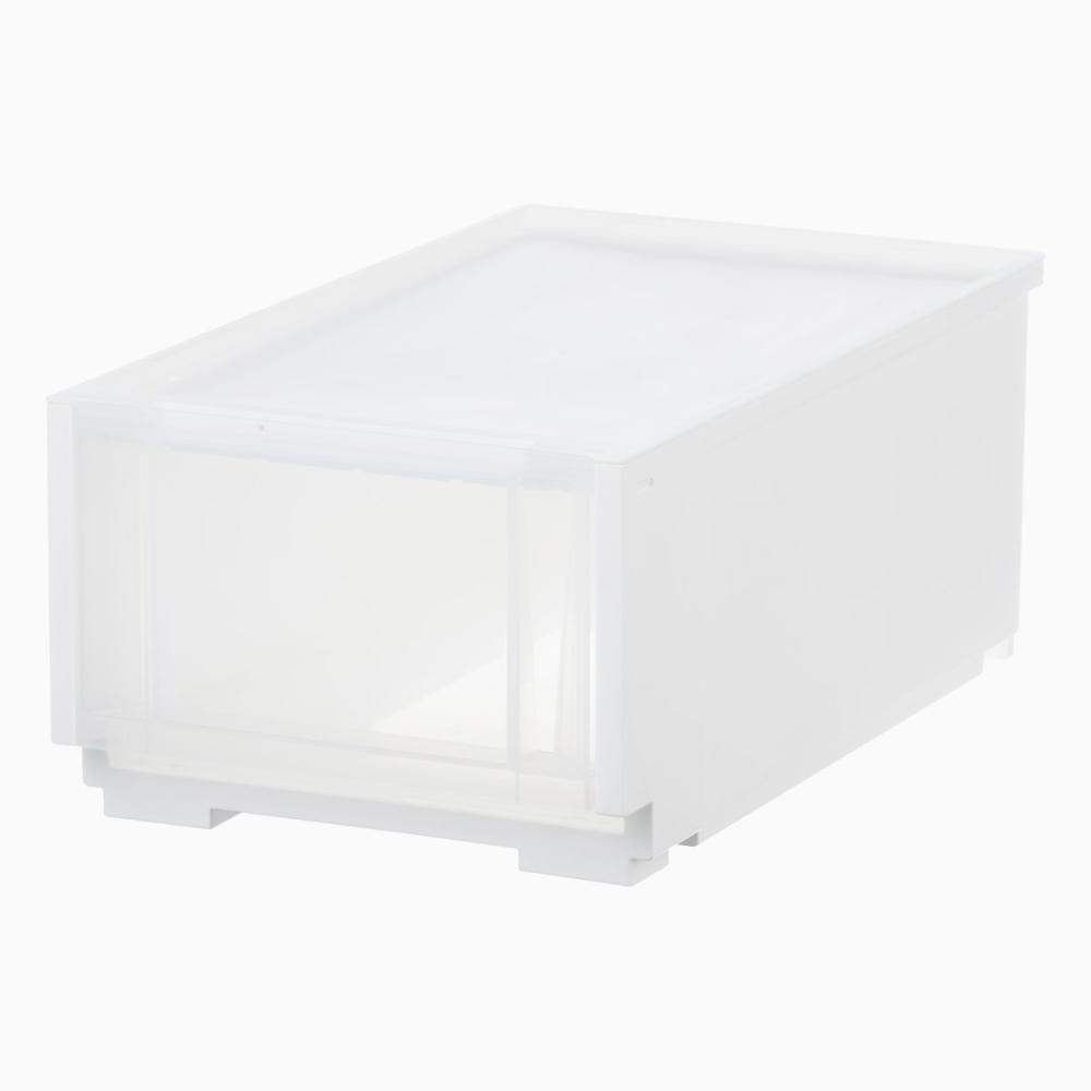 サンカ　コンビネーションケース　クリア　幅２６×高さ１８×奥行４５ｃｍ　２６１８