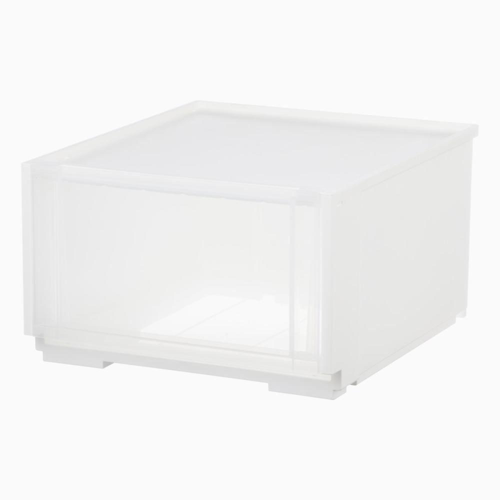 サンカ　コンビネーションケース　クリア　幅３９×高さ２４×奥行４５ｃｍ　３９２４