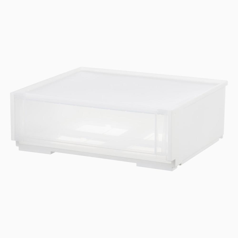 サンカ　コンビネーションケース　クリア　幅５２×高さ１８×奥行４５ｃｍ　５２１８