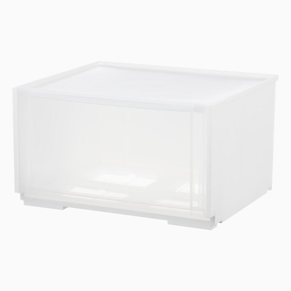 サンカ　コンビネーションケース　クリア　幅５２×高さ３０×奥行４５ｃｍ　５２３０