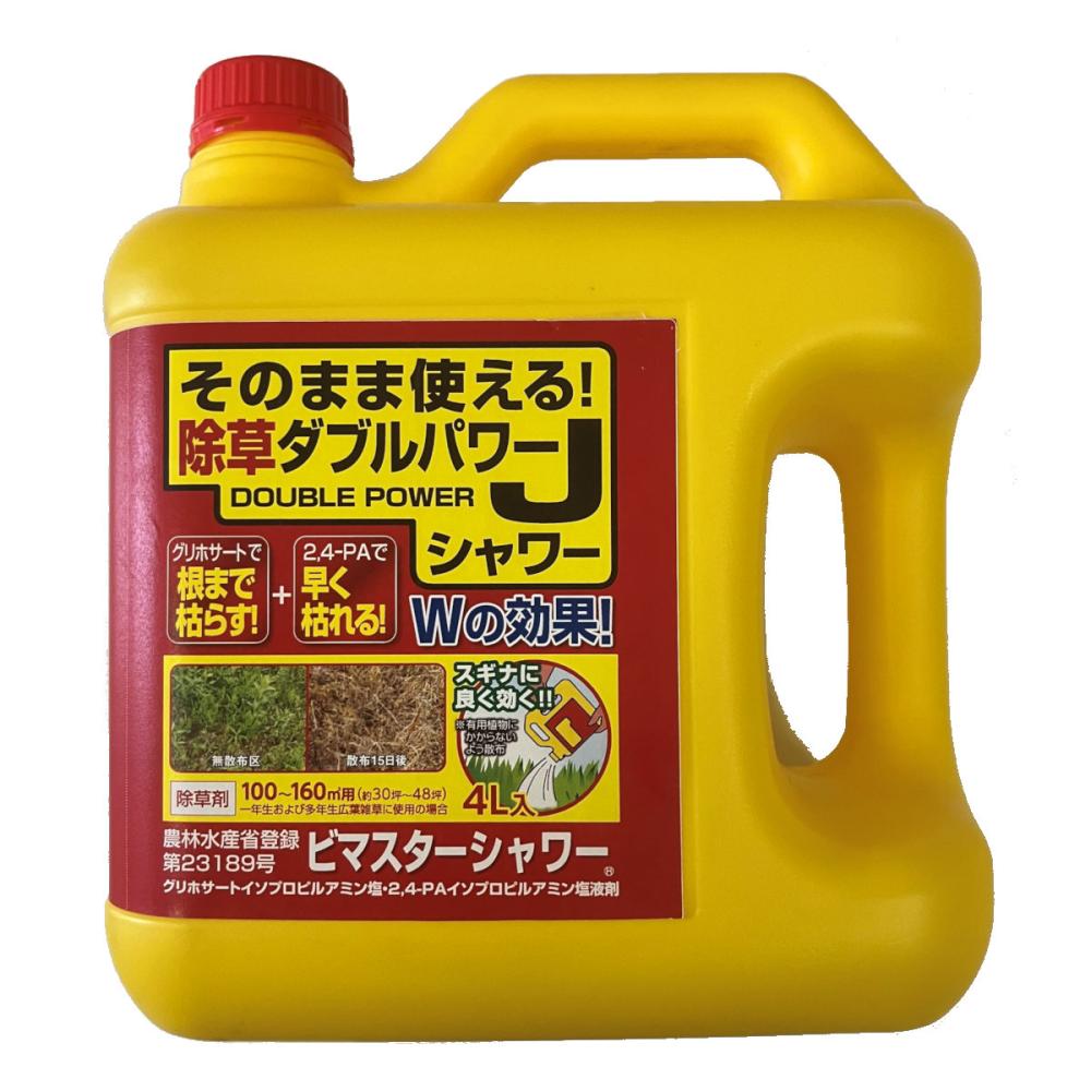 そのまま使える除草剤　除草ダブルパワーＪシャワー　４Ｌ