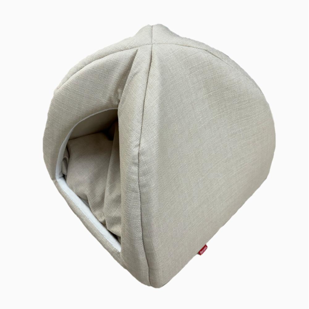 Ｐｅｔａｍｉ　ペットベッド　ハウス　ベージュ／アイボリー