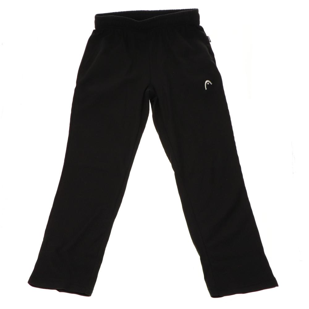 你的品牌名オリジナル　ＨＥＡＤ　ワッフルロングパンツ　ブラック　Ｌ