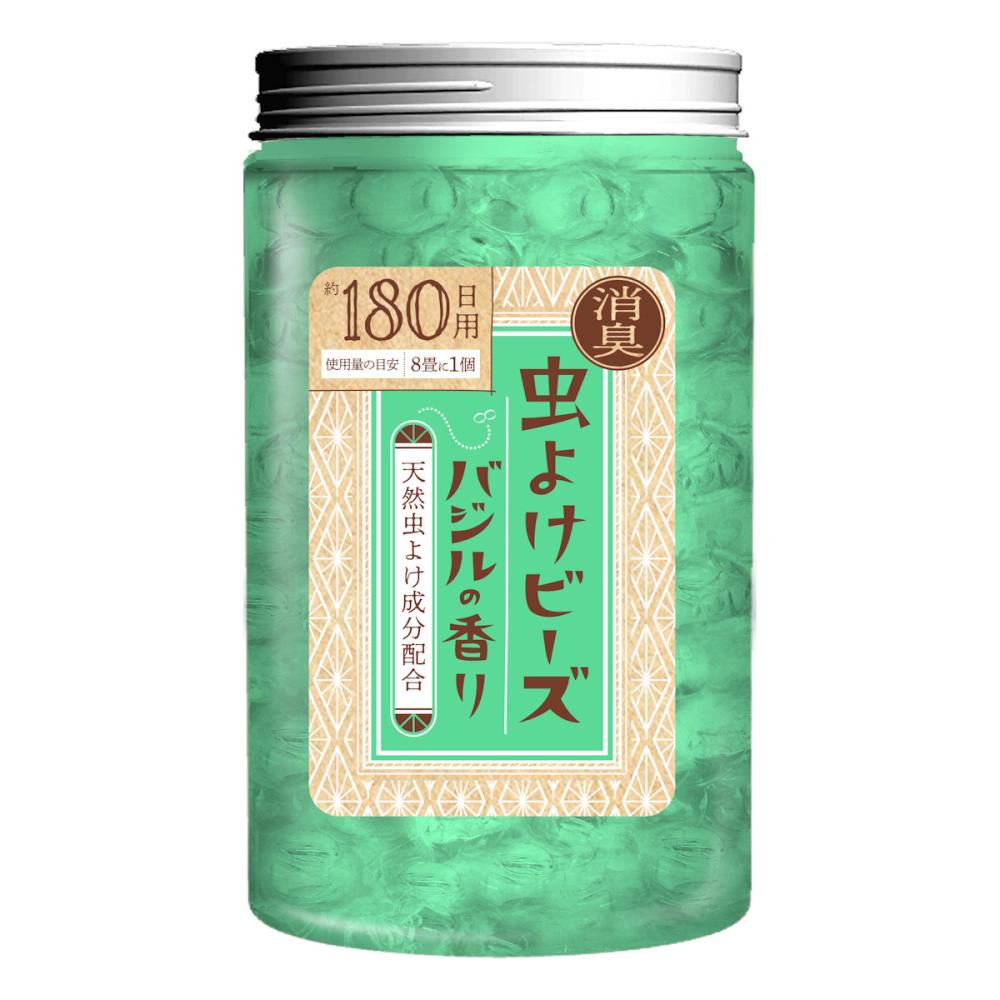 虫よけビーズ　バジルの香り　１８０日