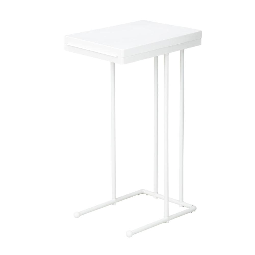 新輝合成　袋を交換しやすいポリ袋ホルダー　ホワイト