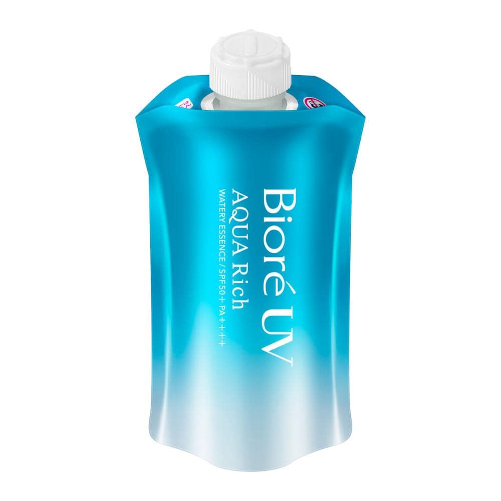 花王　ビオレＵＶ　アクアリッチ　ウォータリーエッセンス　フレッシュパウチ　つけかえ用　１２０ｇ