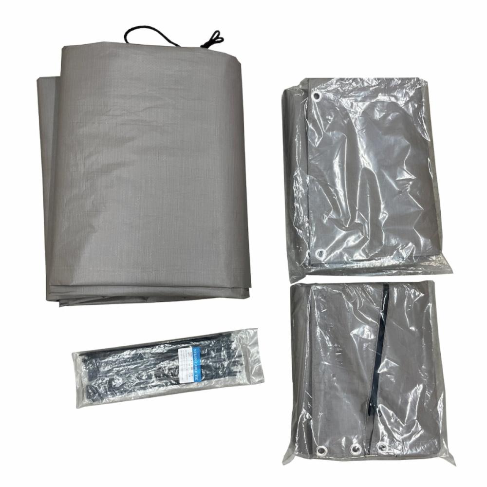 南榮工業(南栄工業)　パイプ倉庫替幕　４点セット　６７８Ｍ　ＡＧ用