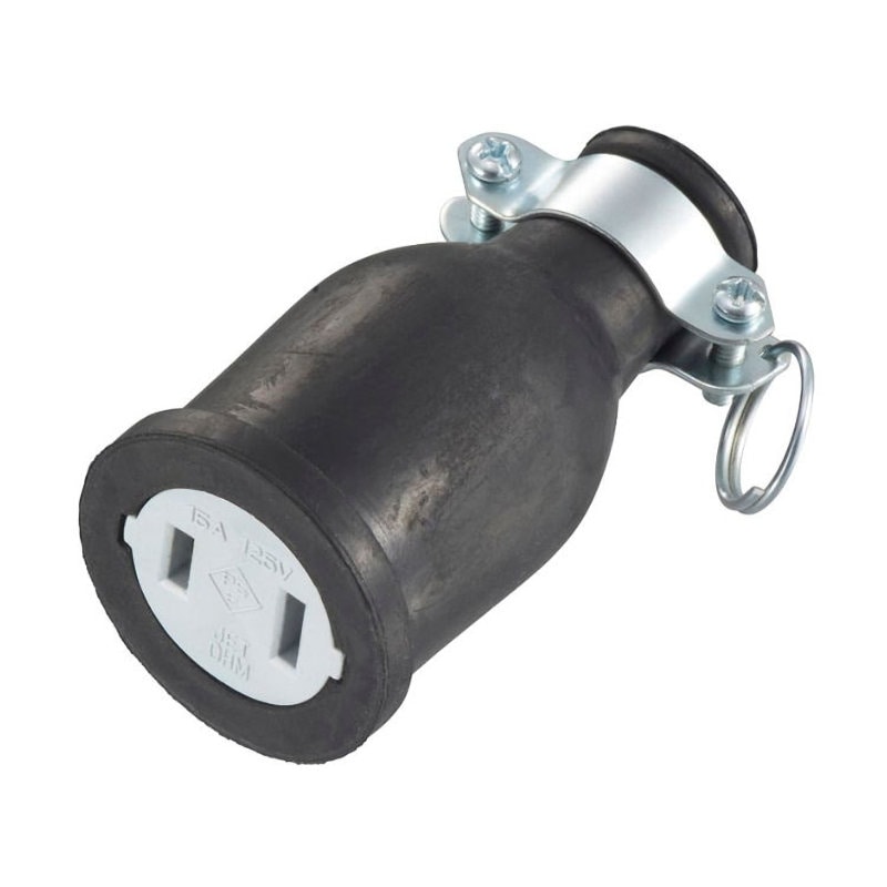 オーム電機　２Ｐゴムボディ　ＨＳ－Ｈ１５ＧＢ／Ｐ