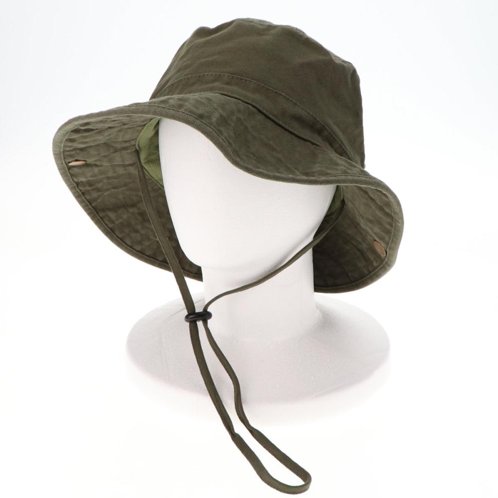 ＳＯＬＶＩＣ（ソルビック）　コットンキャンバスハット　カーキ