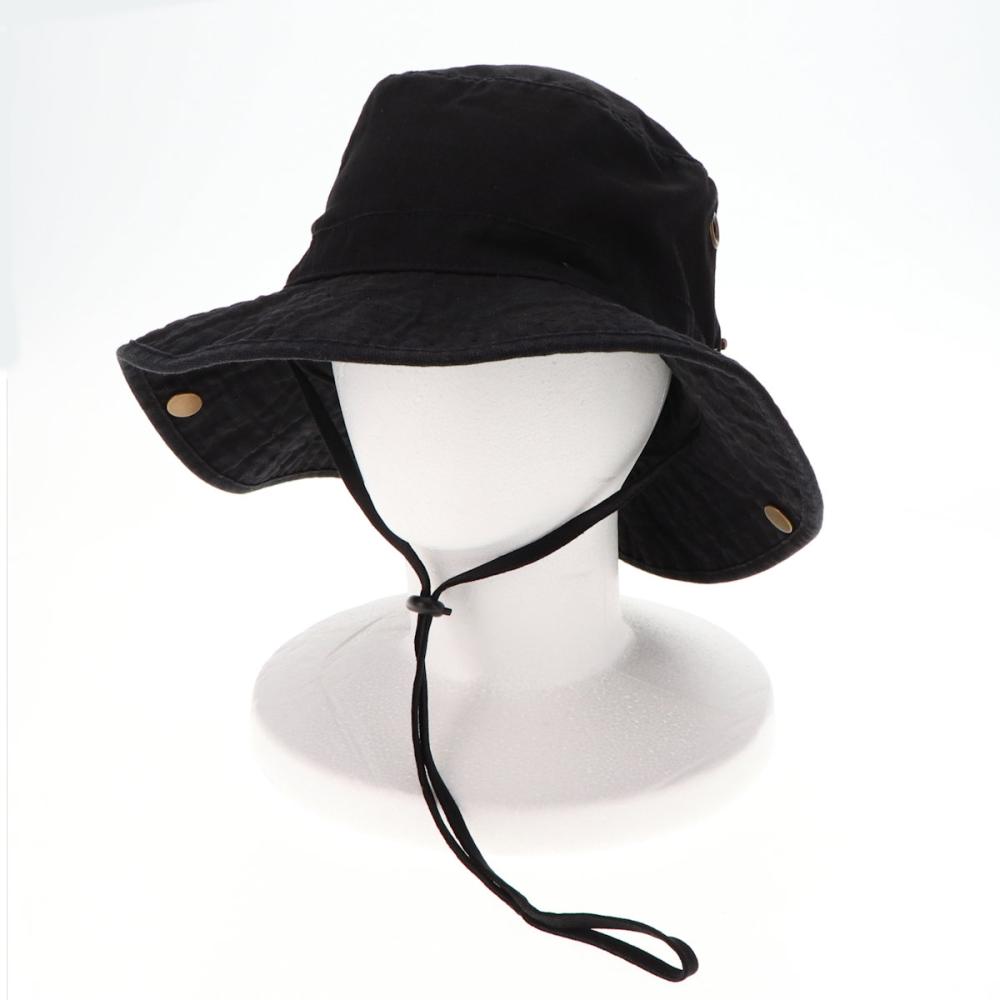 ＳＯＬＶＩＣ（ソルビック）　コットンキャンバスハット　ブラック