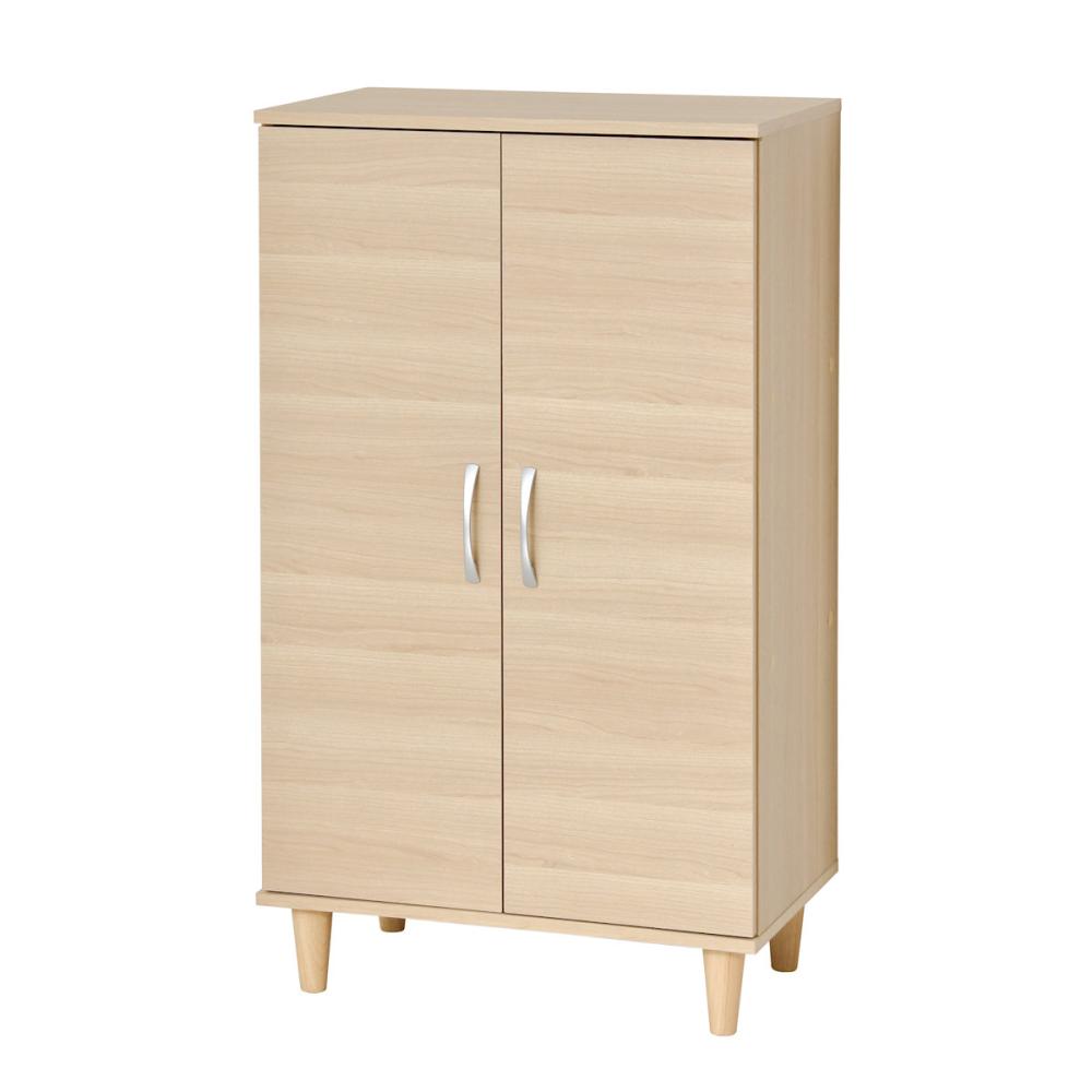 クロシオ　上下連結もできるツードアシューズボックス　幅６０ｃｍ