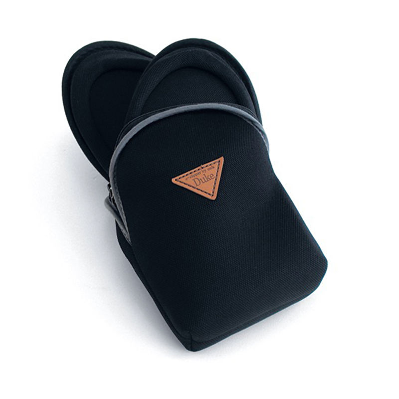 ゴーウェル　ポリエステルニットスリッパ　ブラック　Ｌ