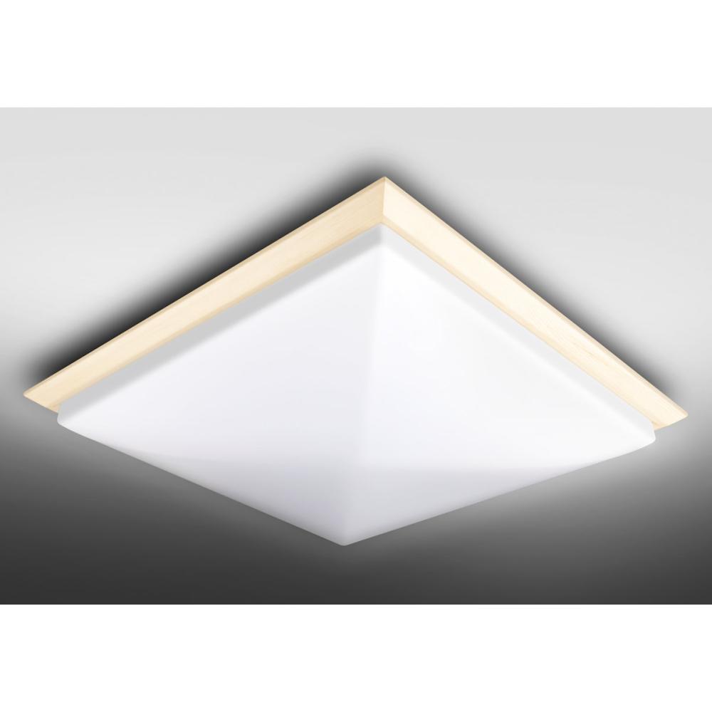 東芝　ＬＥＤシーリング　調光調色　８畳用　和風白木　ＮＬＥＨ０８００６Ｅ－ＬＣ