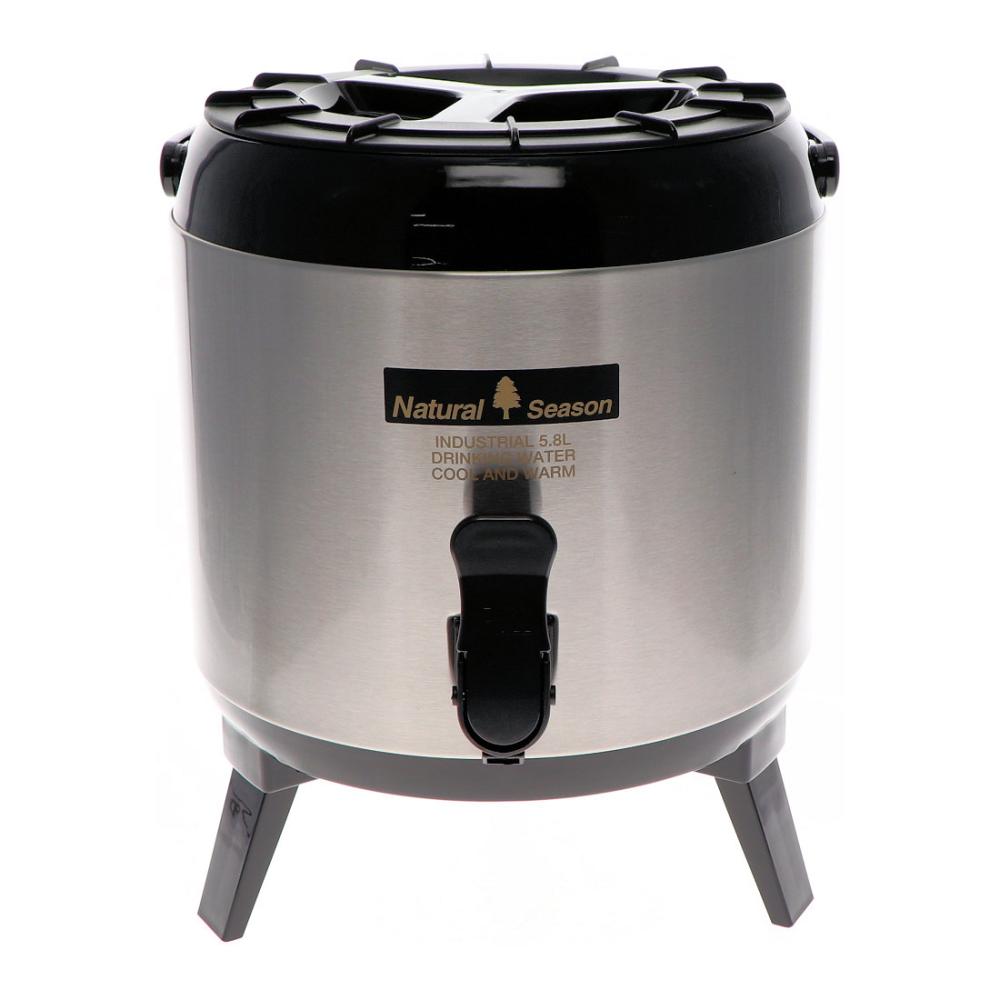 ナチュラルシーズン　広口ステンレスウォータージャグ　５．８Ｌ