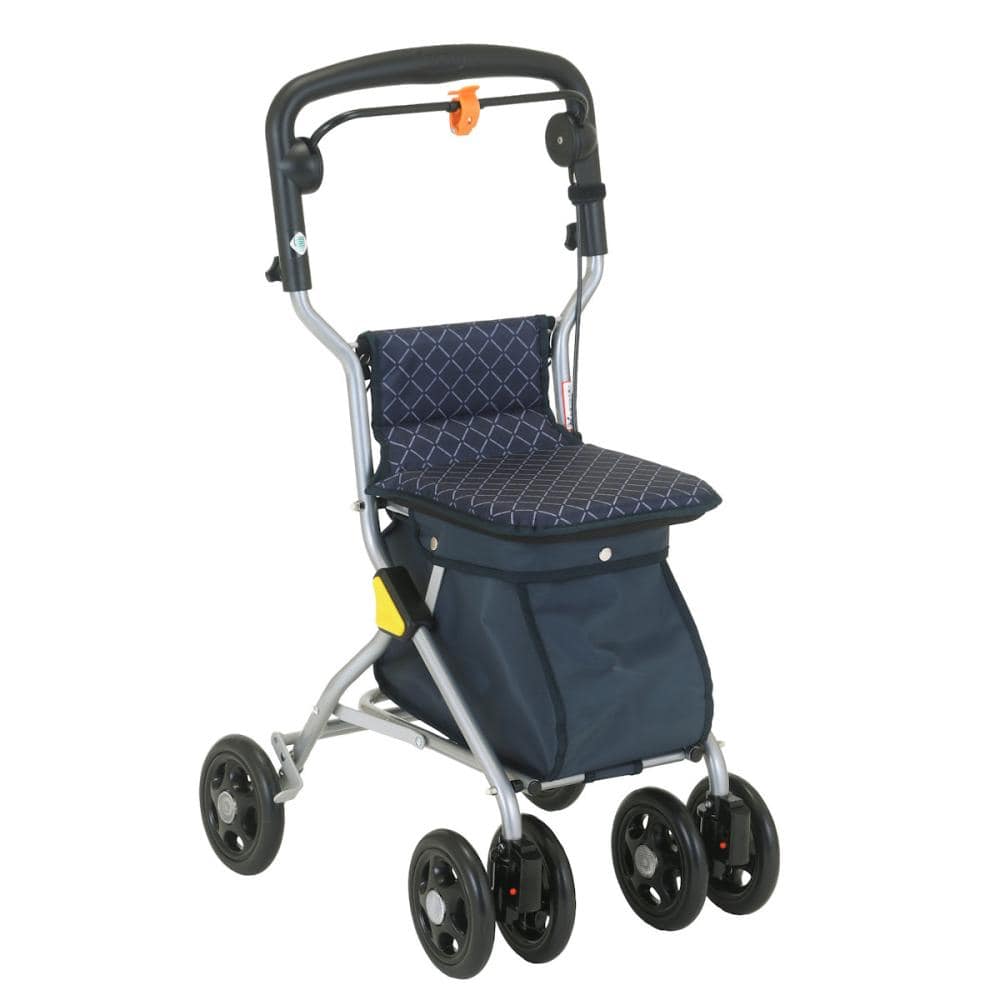 Ｌ’ＣＲＥＳＴ（ルクレスト）　シルバーカー　ミドルボックス　ネイビー