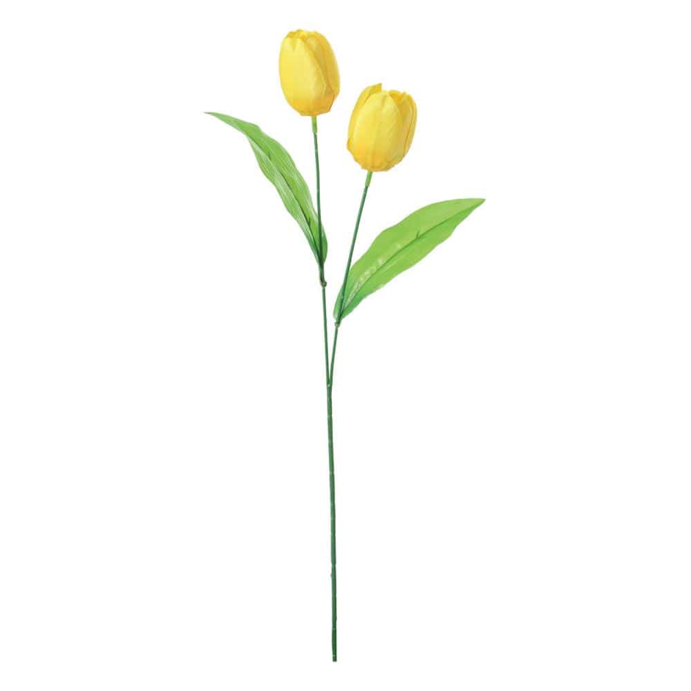 造花　チュ－リップスプレー　イエロー　ＦＳ－７９５７　Ｙ