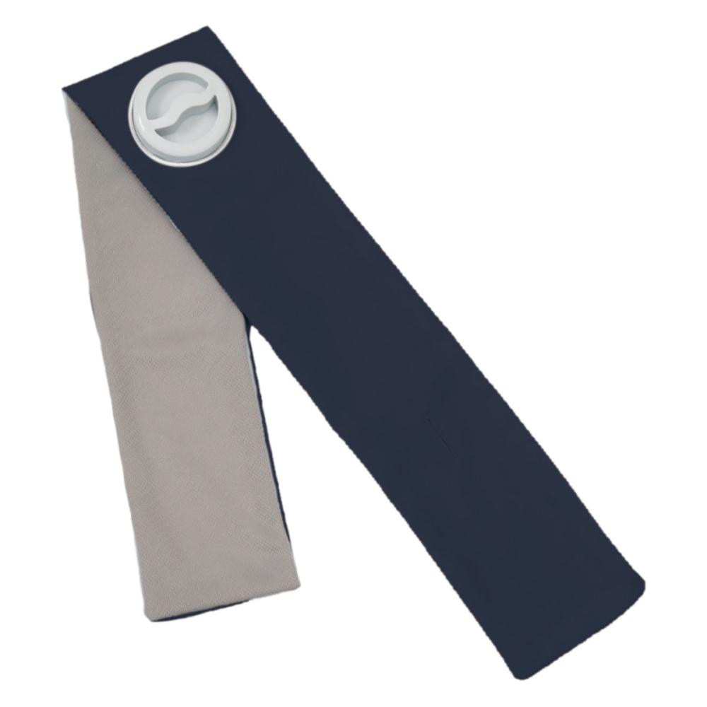 アルファックス　巻けるＦＩＴ氷のう　ふつうサイズ　ネイビー　４３ｃｍ