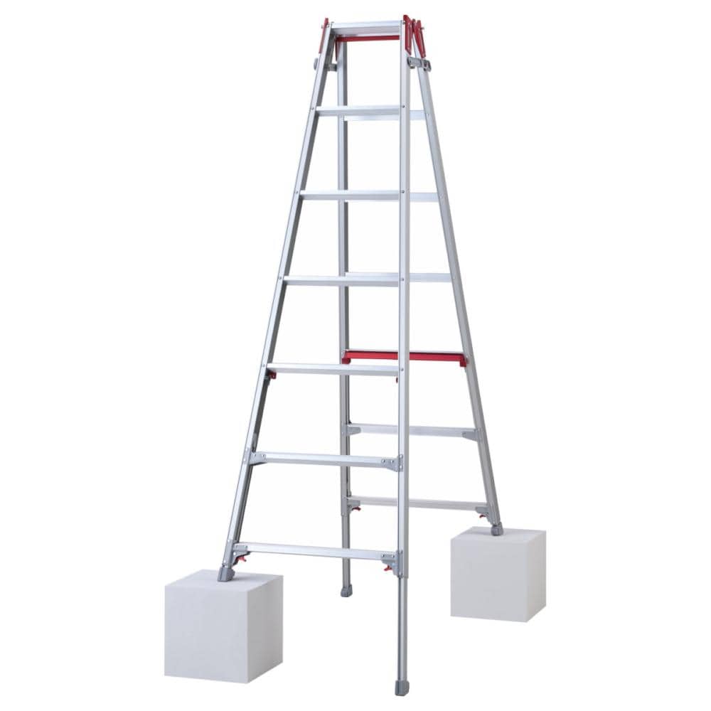 長谷川工業　上部操作型アルミ伸縮脚立　シャガマン　７尺　ＲＹＲ－２１ａ