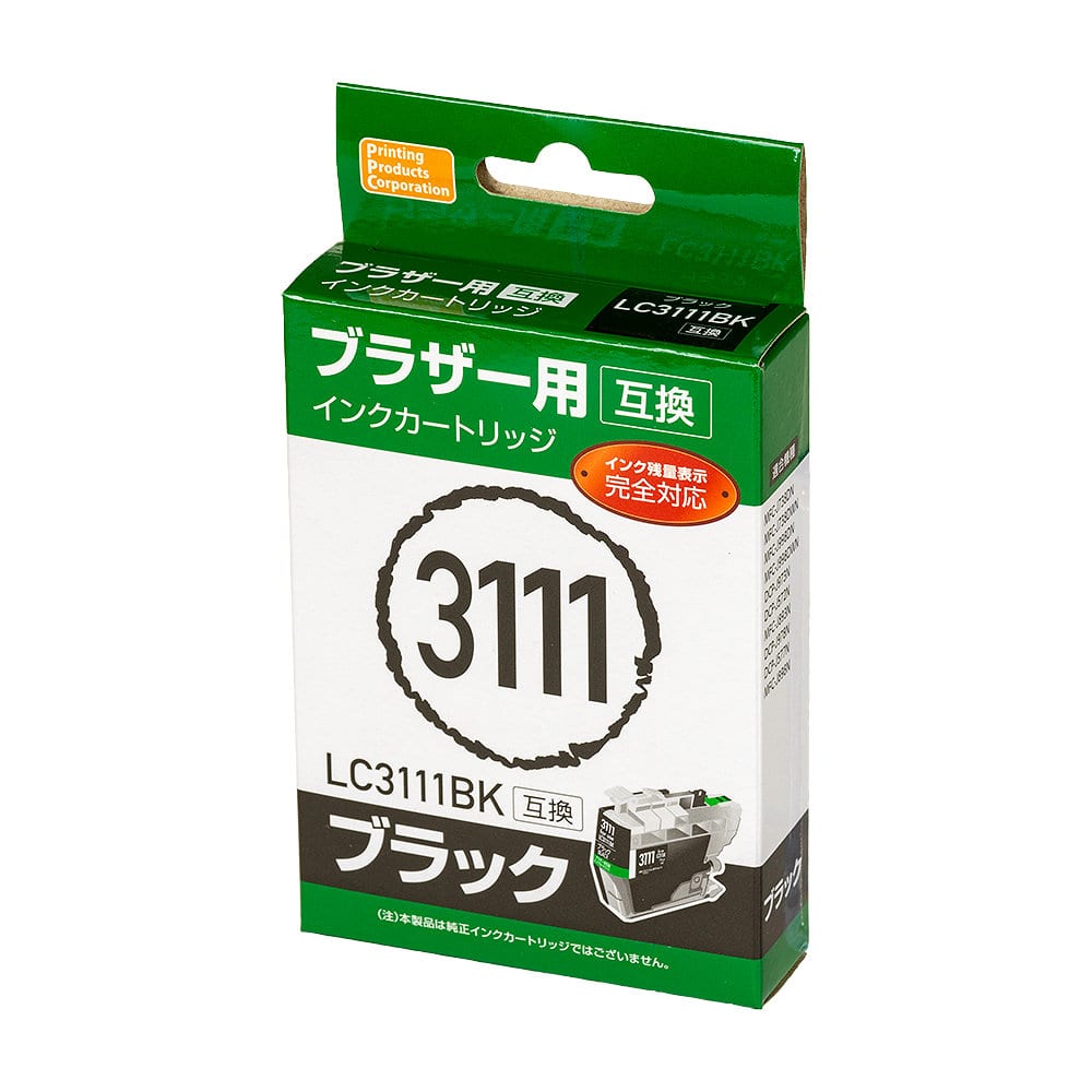 ブラザー　互換インクカートリッジ　３１１１　ブラック