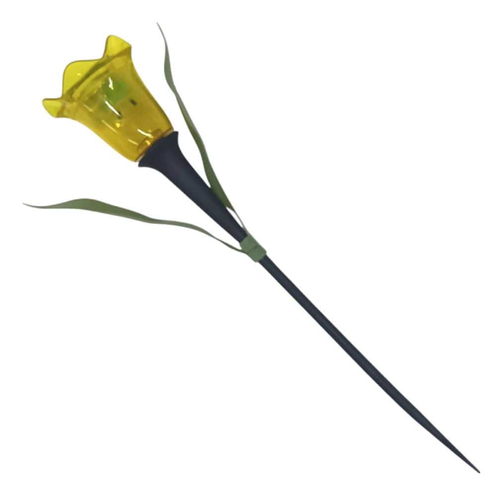 Ｂｒｅｅｚｙ　Ｇｒｅｅｎ　ＬＥＤミニフラワーソーラーライト　イエロー