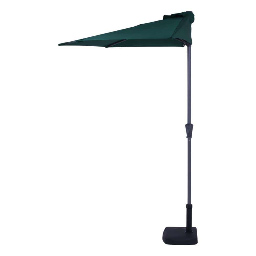 不二貿易　半円パラソル　グリーン　ＣＤ３７８５３