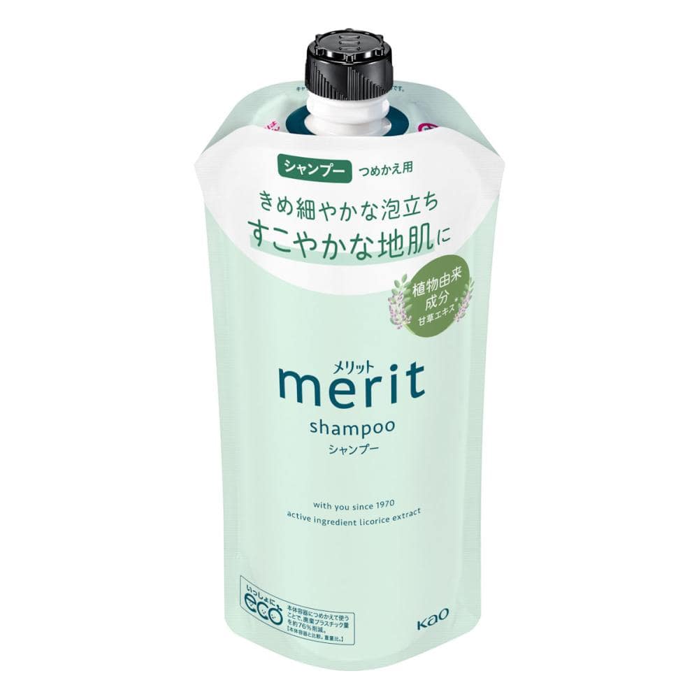 花王　メリット　シャンプー　詰め替え用　３２０ｍＬ