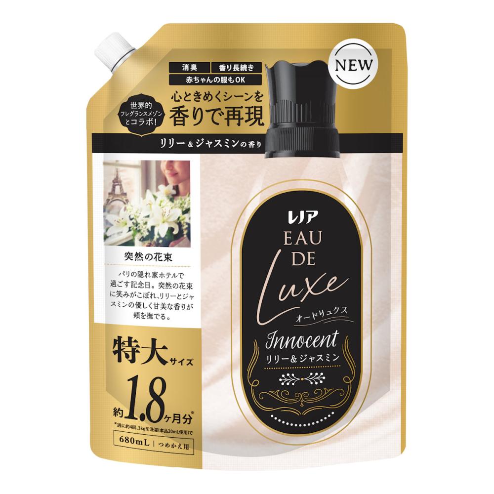 Ｐ＆Ｇ　レノアオードリュクス　イノセントリリー＆ジャスミンの香り　詰め替え用　特大サイズ　６８０ｇ