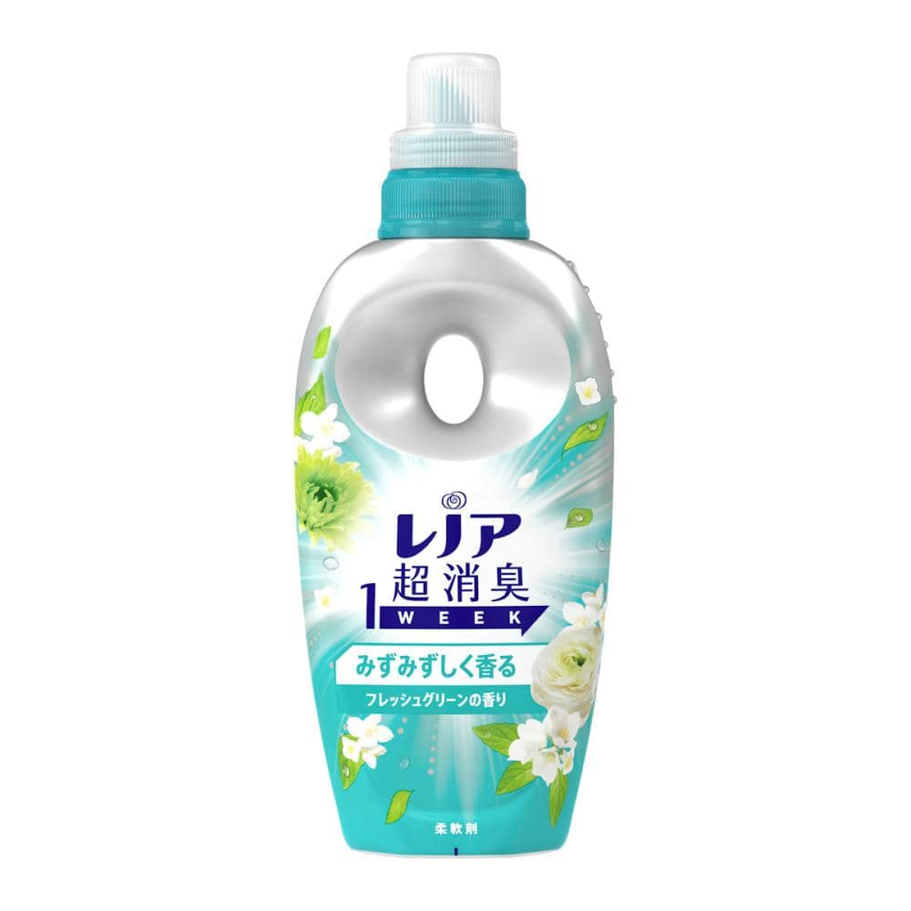 Ｐ＆Ｇ　レノア　超消臭１ＷＥＥＫ　みずみずしく香るフレッシュグリーンの香り　本体　４９０ｇ
