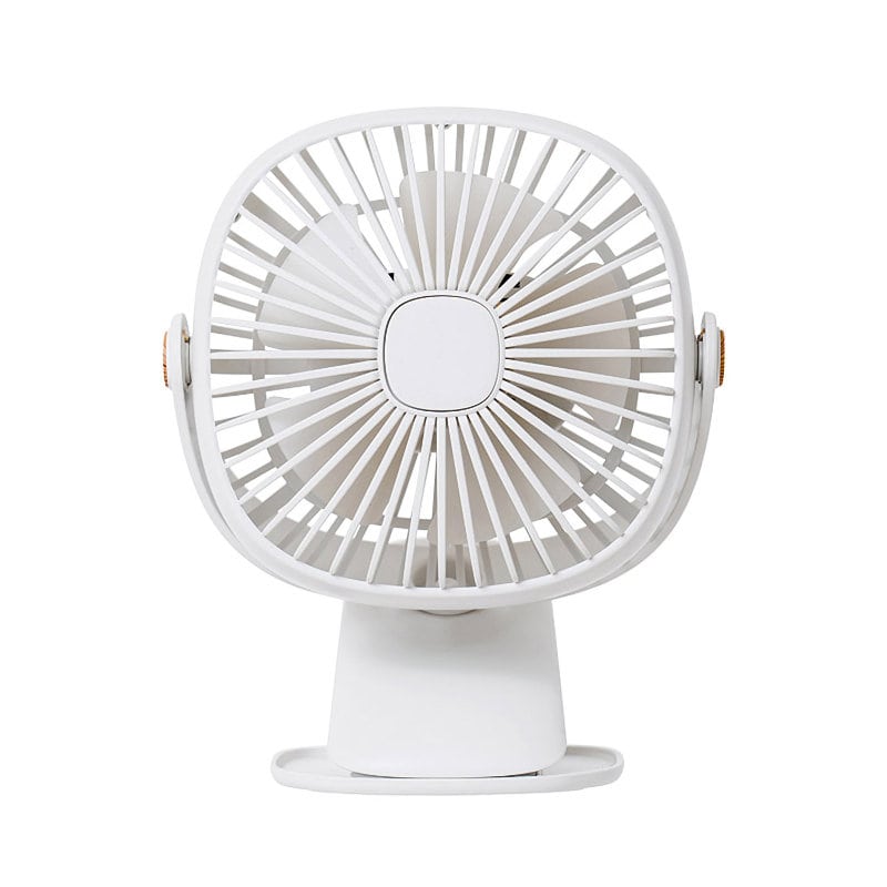 ライフオンプロダクツ　２ｗａｙクリップライトファン　リリーホワイト　ＭＯＦ０２５ＬＷ