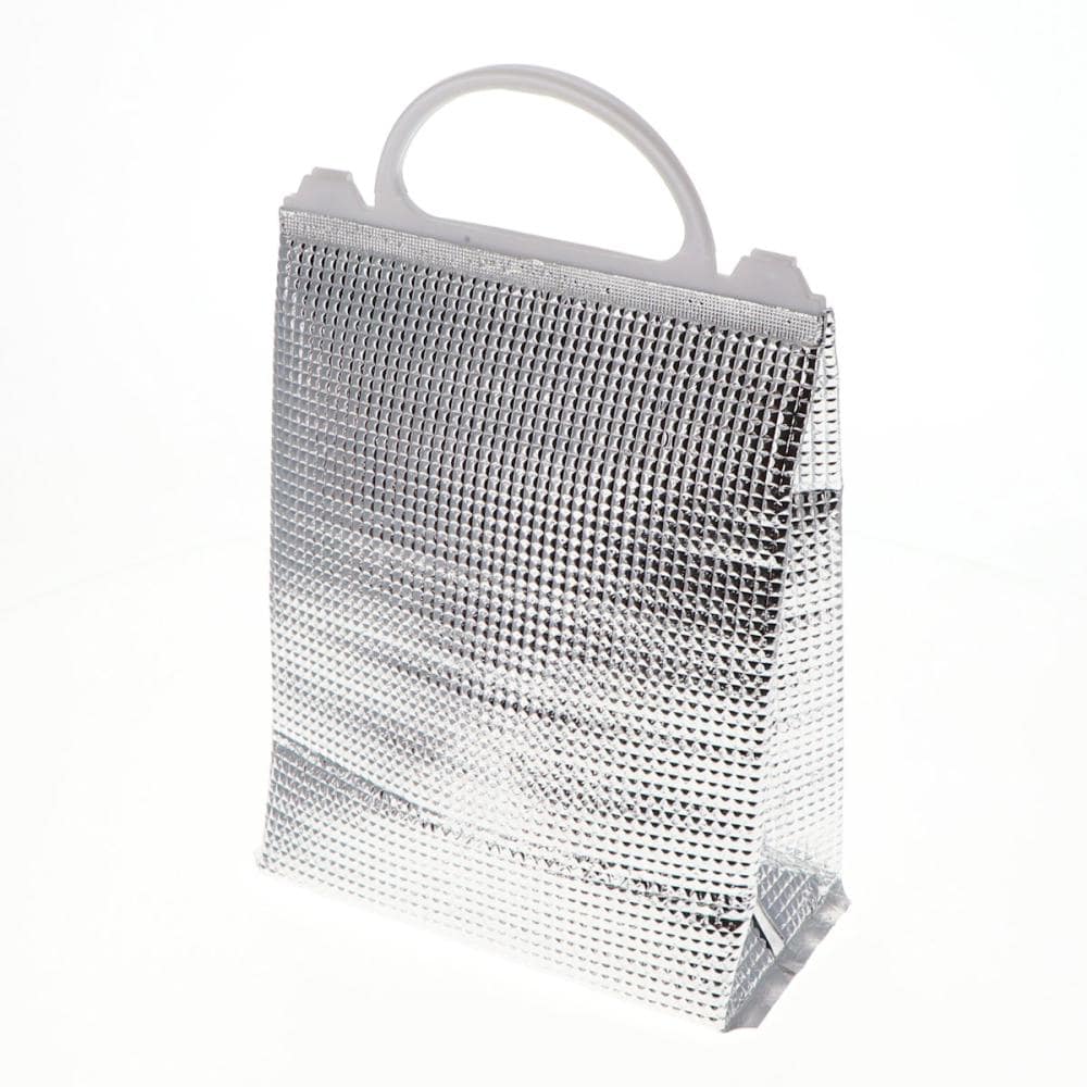 アテーナライフ　取っ手付き保冷アルミバック　Ｓ　２１×２８ｃｍ
