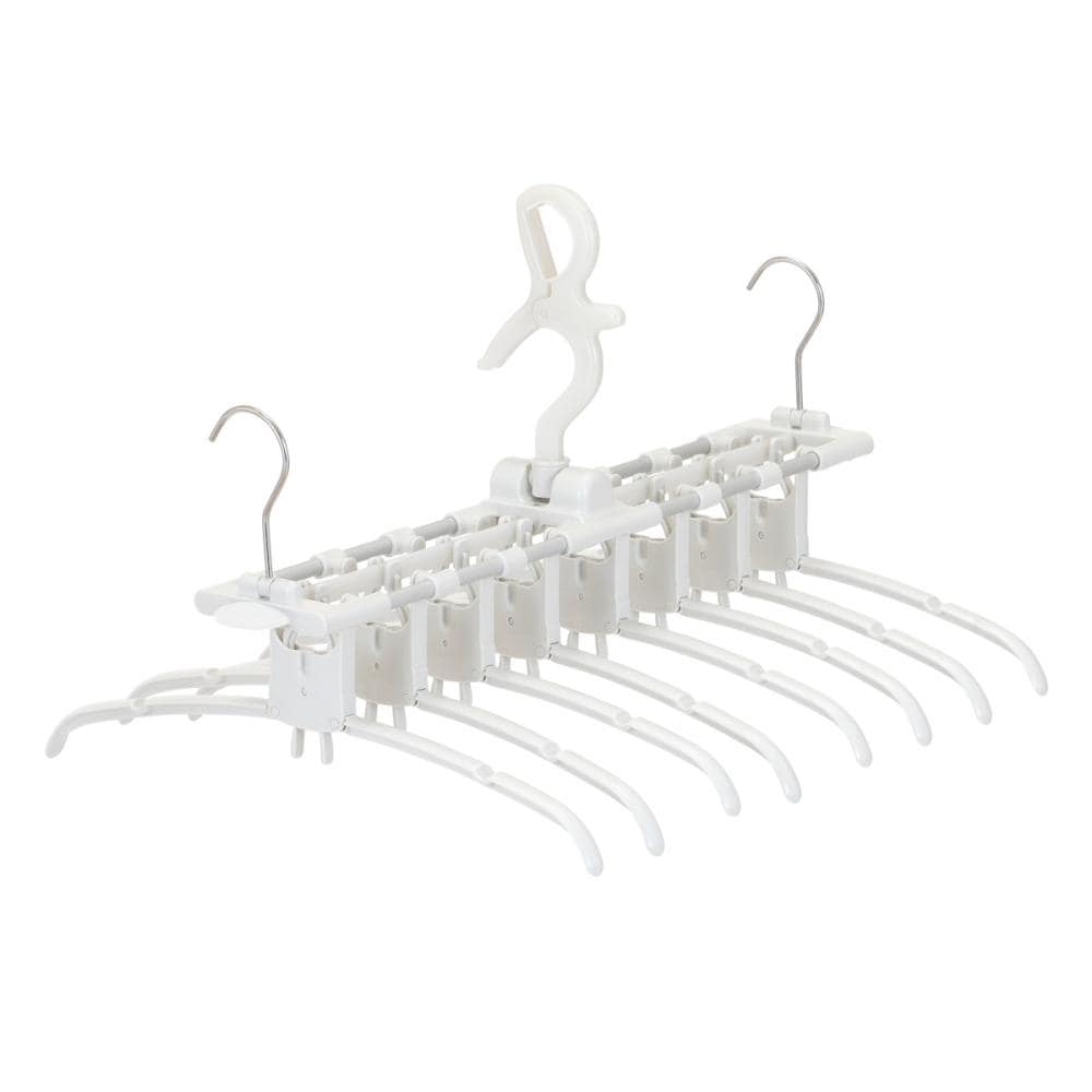 アテーナライフ　ワンタッチ取り込み　楽々８連ハンガー