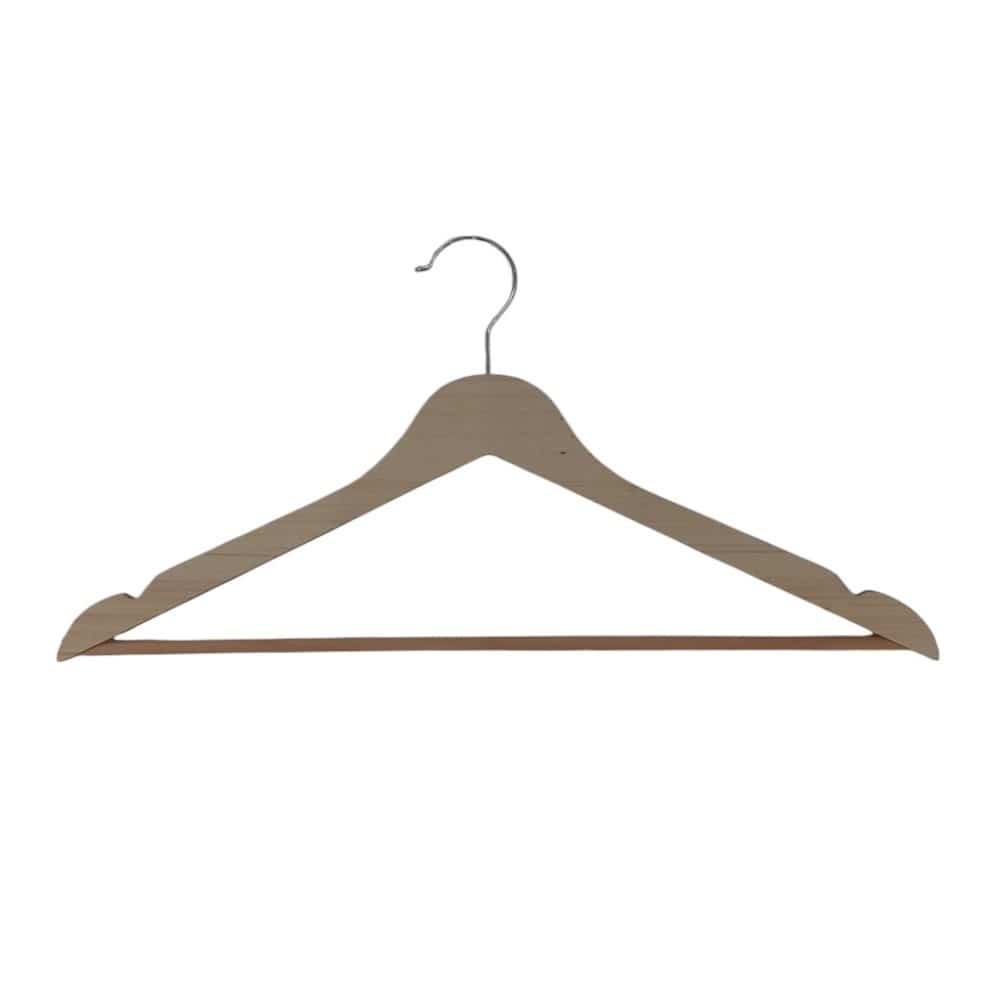 アテーナライフ　薄型木製ハンガー　３本組