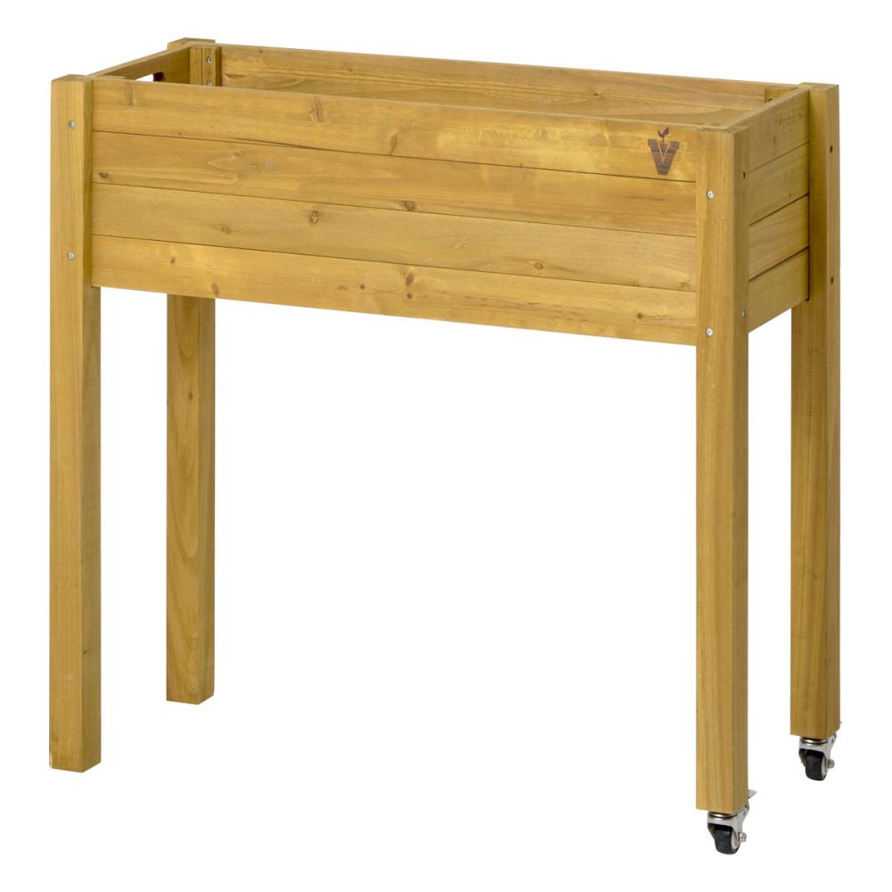 ベジテラストロリープランター　キャスター付　ナチュラルウッドＷＳＰ－０６Ｎ