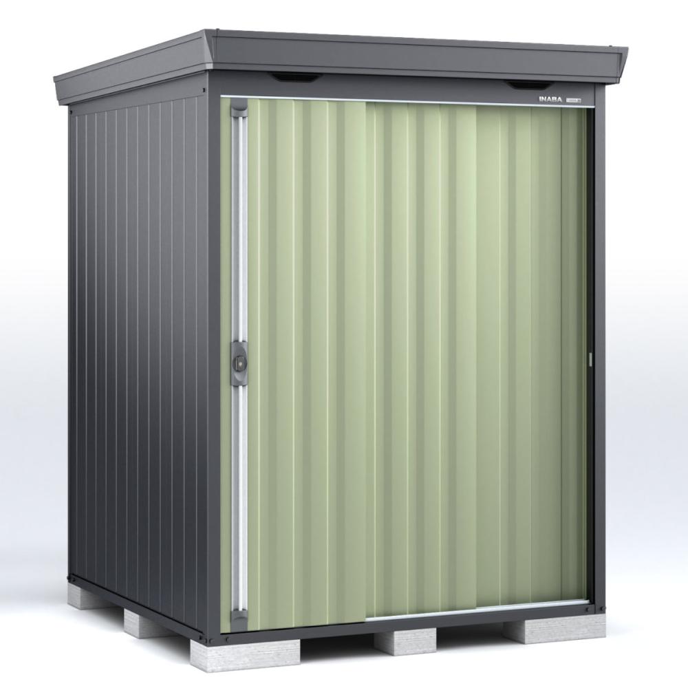 イナバ　フォルタ　多雪型　約幅１．８×奥行１．８m　高さ２０８５ｍｍ　チャコールグレー　ＦＳ－１８１８ＳＦ