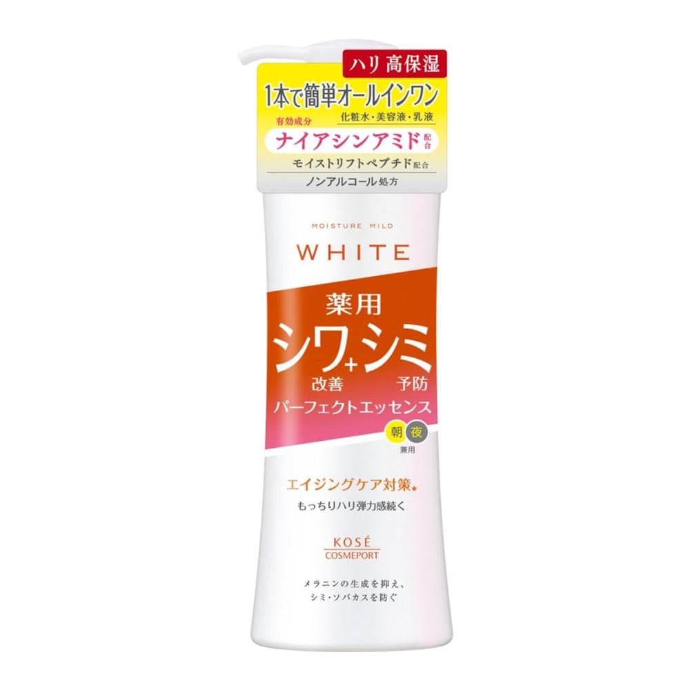 コーセー　モイスチュアマイルド　ホワイト　リンクルケア　パーフェクトエッセンス　２３０ｍＬ　医薬部外品
