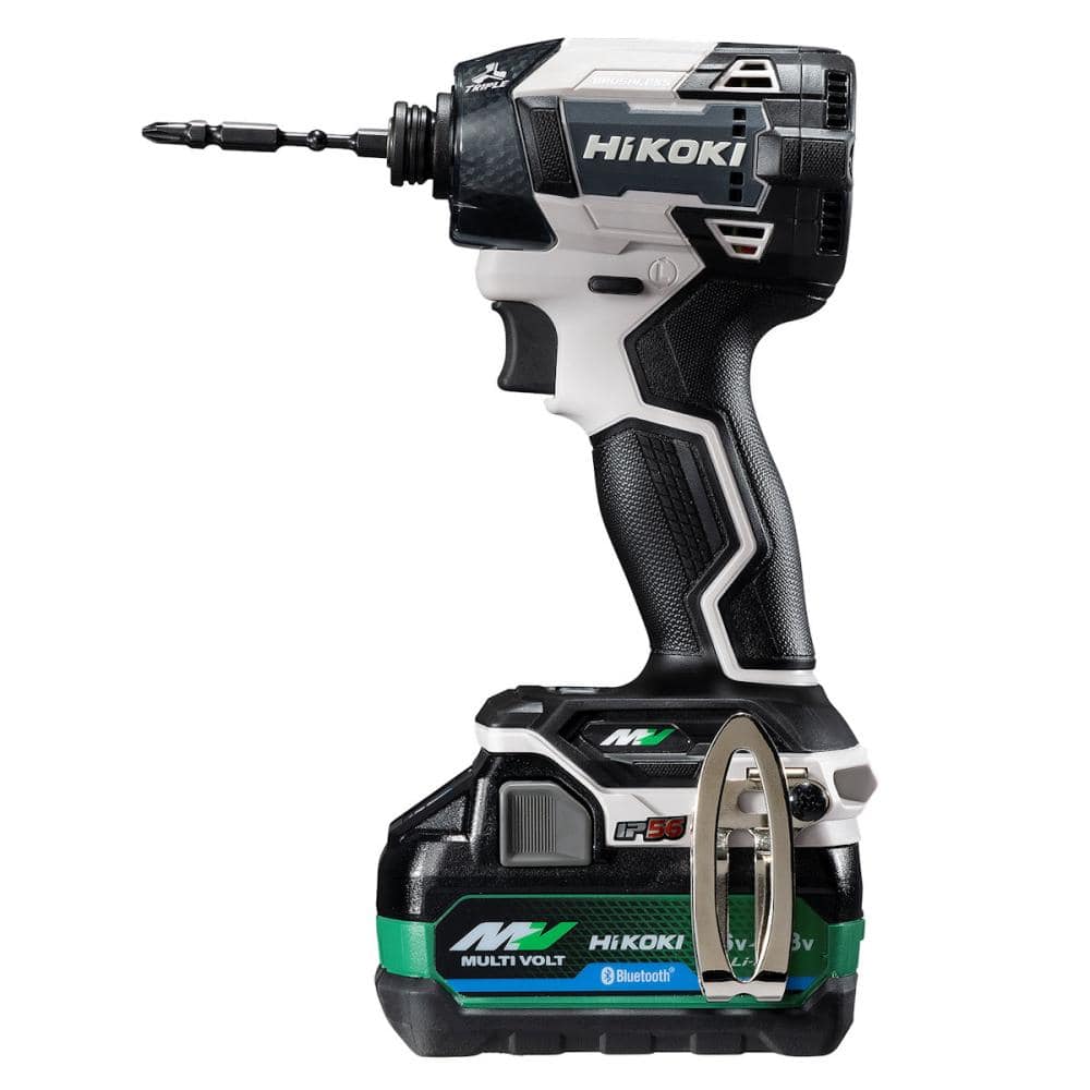 ＨｉＫＯＫＩ（ハイコーキ）　３６Ｖコードレスインパクトドライバ　フロスティホワイト　ＷＨ３６ＤＤ（２ＸＨＳＺ）（ＦＷ）