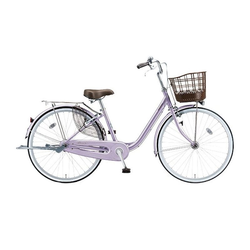 ブリヂストン　軽快車　アルミーユ　２４インチ　オパールラベンダー　ＡＵ４０