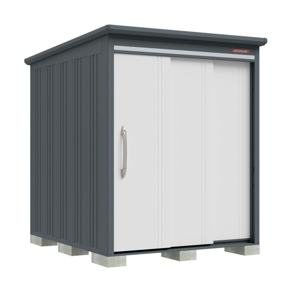 タクボ物置　ＢＥＬＯＳ　間口１７３×奥行２２０ｃｍ　側面棚タイプ　豪雪型・結露減少屋根　アンバーゴールド　Ｂ－Ｋ１７２２ＹＡＢ