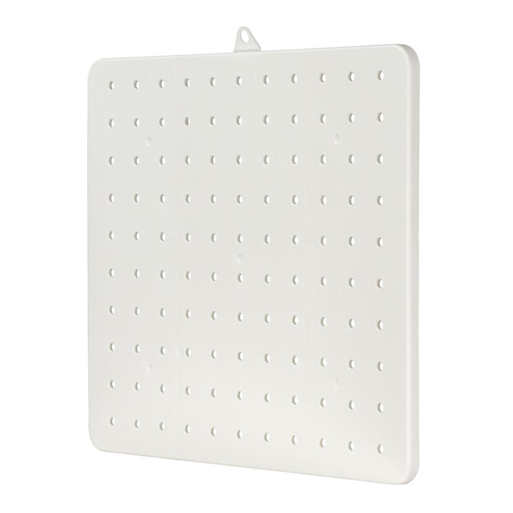 リセスタイル　パンチングボード　フック付　ホワイト