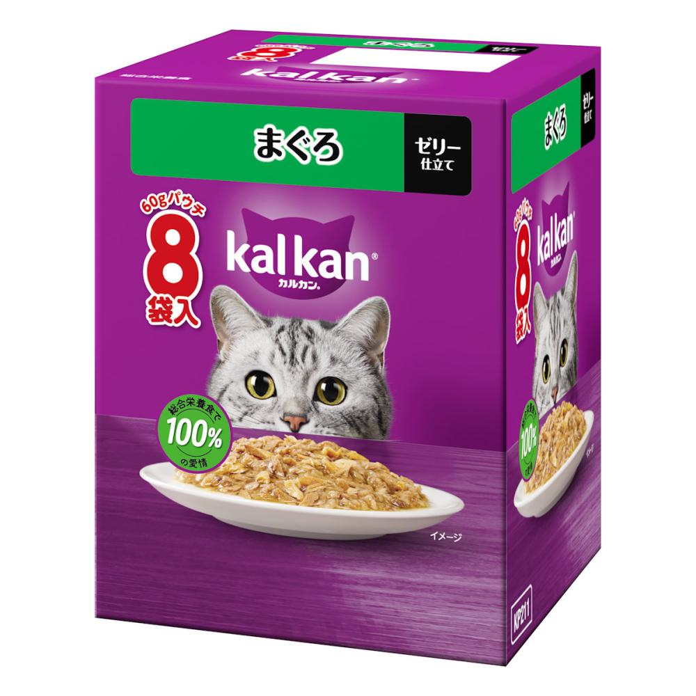 カルカンパウチ　まぐろ　６０ｇ×８袋