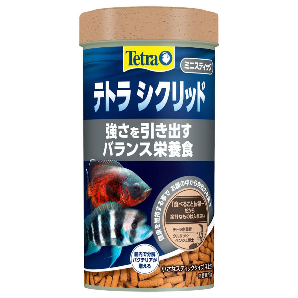 テトラ　シクリッド　ミニスティック　７５ｇ