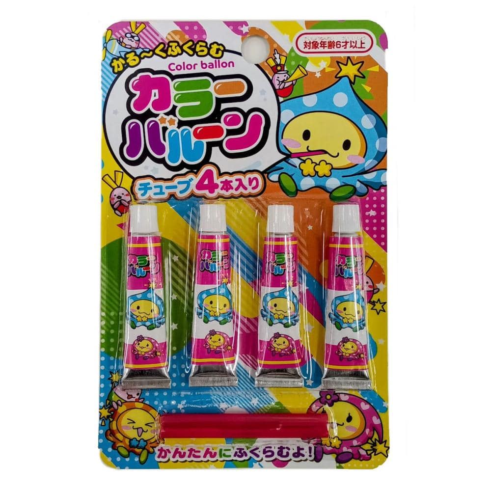 とらや　カラーバルーン　４本入り
