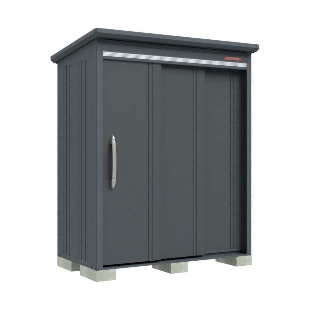 タクボ物置　ＢＥＬＯＳ　間口１７３×奥行１００ｃｍ　背面棚タイプ　一般型・結露減少屋根　ルミナスシルバー　Ｂ－Ｚ１７１０ＬＳ