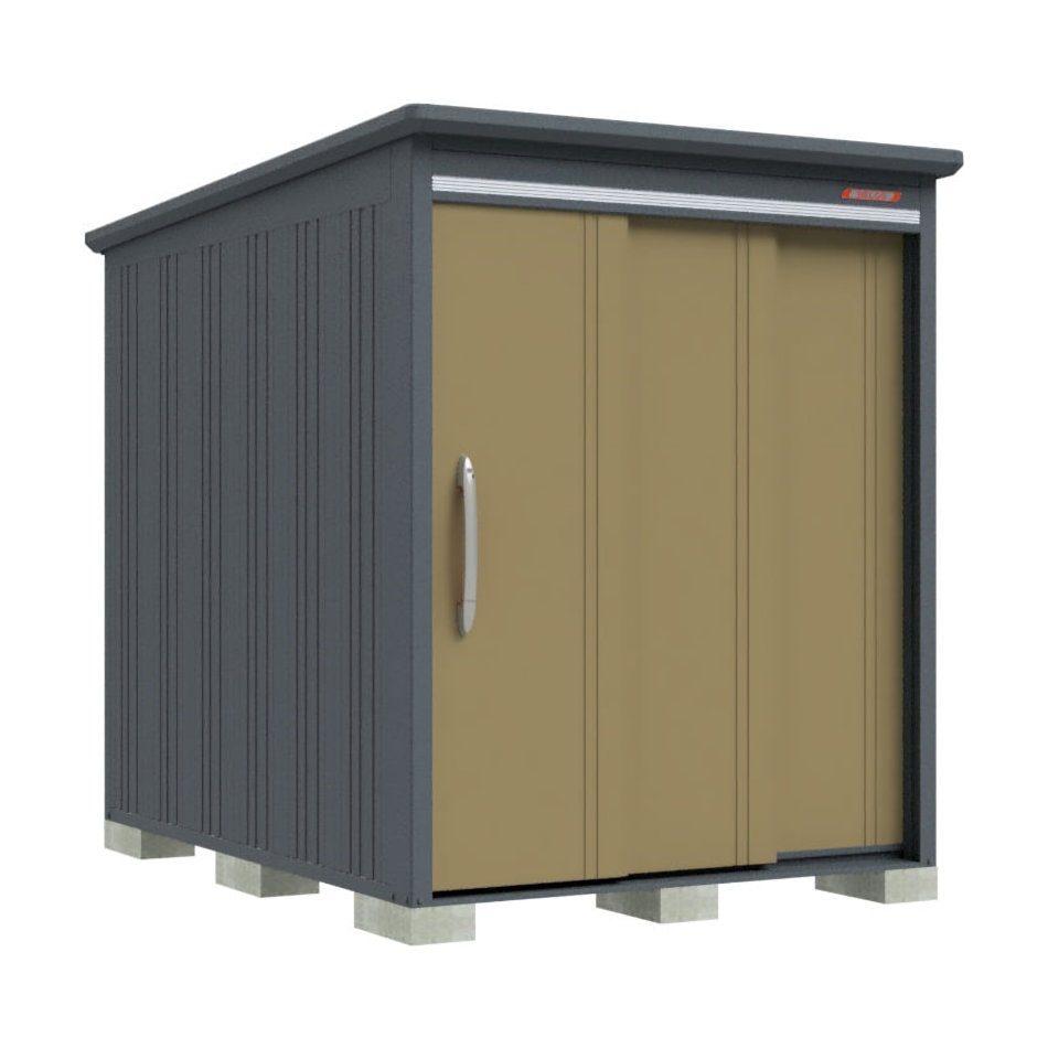 タクボ物置　ＢＥＬＯＳ　間口１７３×奥行２６０ｃｍ　背面棚タイプ　一般型・結露減少屋根　ブルイッシュグレー　Ｂ－Ｚ１７２６ＧＲ