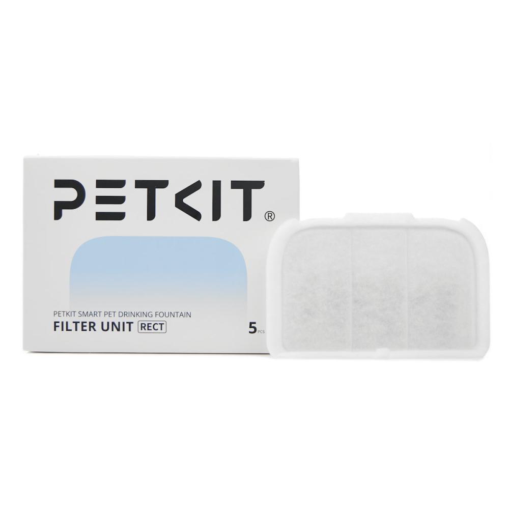 ペット用給水器交換用フィルター（Ｐ４１１５対応）５枚入り　ＰＥＴＫＩＴ　Ｆｉｌｔｅｒ　Ｕｎｉｔ　Ｒｅｃｔ－５ｐｃｓ　Ｐ４１７１